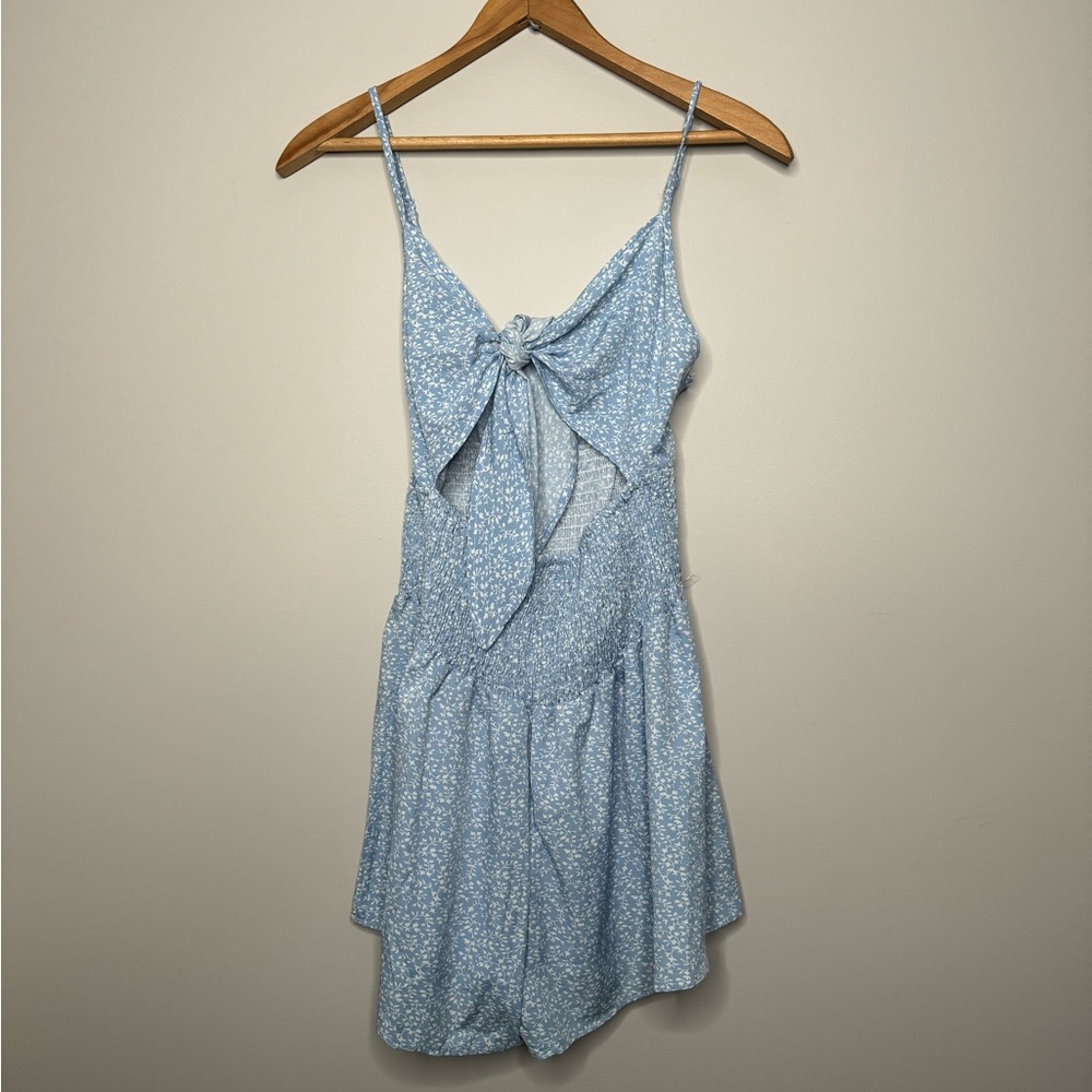 BLUE ROMPER